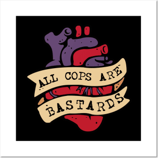 ALL COPAS ARE BASTARDS 1312 (ACAB) Posters and Art